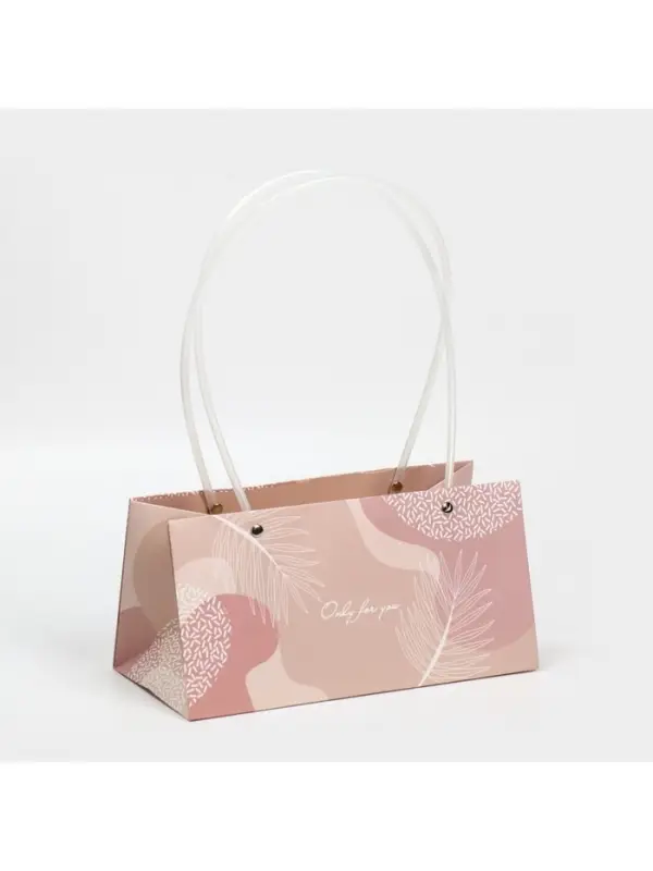 Пакет влагостойкий для цветов Only for you, 24&times;12&times;12 см