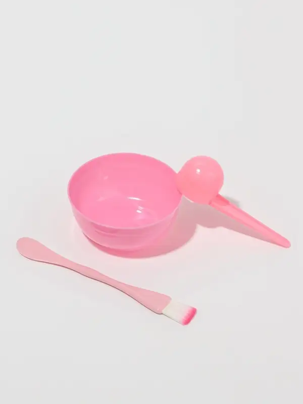 Набор косметический для масок, 3 предмета, МИКС