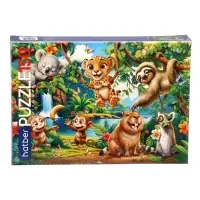 Пазл 150 эл. "Однажды в джунглях" 330х220мм 150ПЗ4_35956