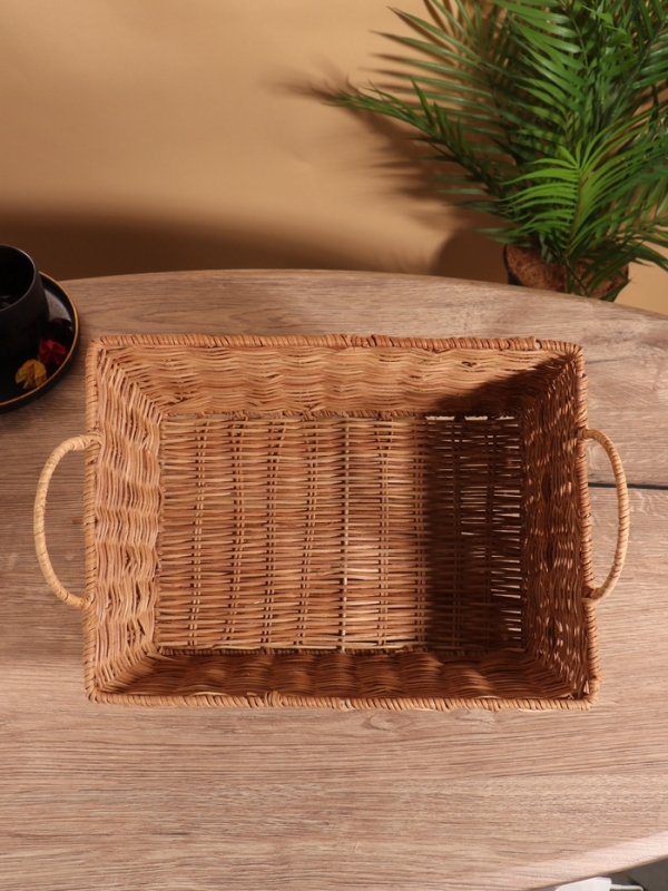 Корзина плетеная 32x22x11 см, пластик