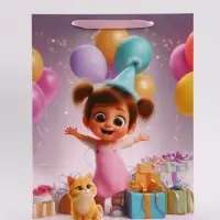 Пакет подарочный &laquo;Радость&raquo;, 31&times;40&times;11.5 см