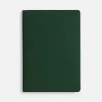 Блокнот Verso в клетку, зеленый, ver.2