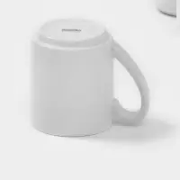 Набор кружек Magistro Mien, 270 мл, 6 шт., фарфор, белый