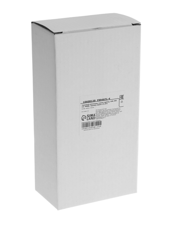 Трековый светильник, Luazon Lighting, LTL-071, 10W, 850 Lm, 4000К, черный