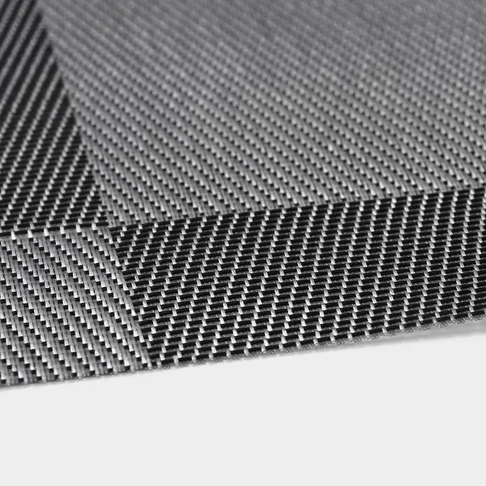 Салфетки сервировочные на стол Доляна &laquo;Шахматы&raquo;, 45&times;30 см, 4 шт., тёмно-серые