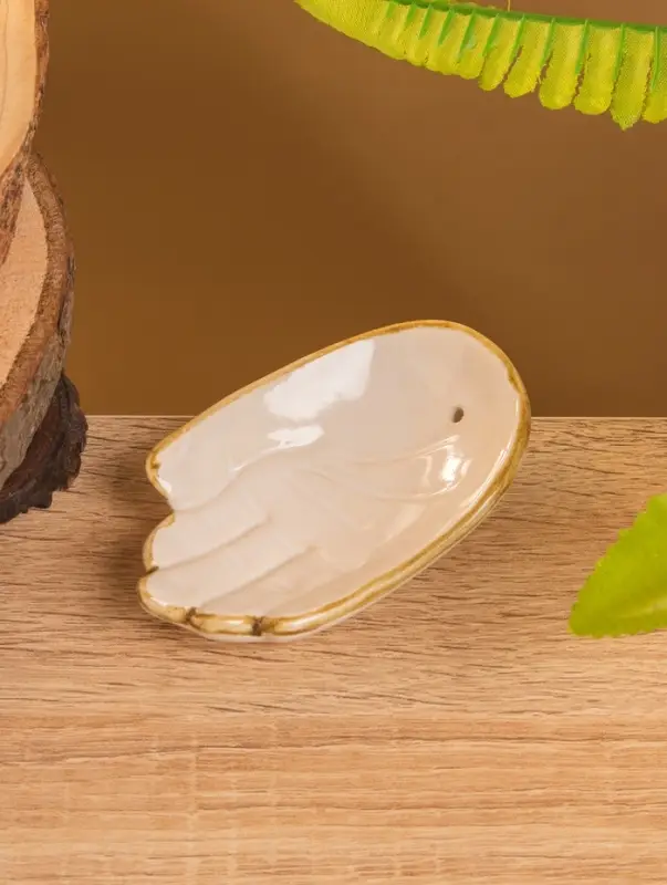 Подставка под благовония  Подставка под благовония "Ладонь Будды" керамика, цв. МИКС, 10х6х2 см