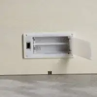 Светодиодная фигура &laquo;Счастливые каникулы&raquo; 22&times;22&times;4 см, дерево, от батареек АААх2, свечение тёплое белое