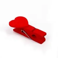 Прищепки декоративные &laquo;Сердечки&raquo; набор 20 шт.