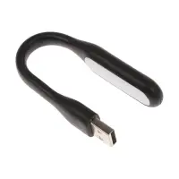 Светильник светодиодный Luazon A-05, USB, гибкий, 5 Вт, 6 диодов, чёрный