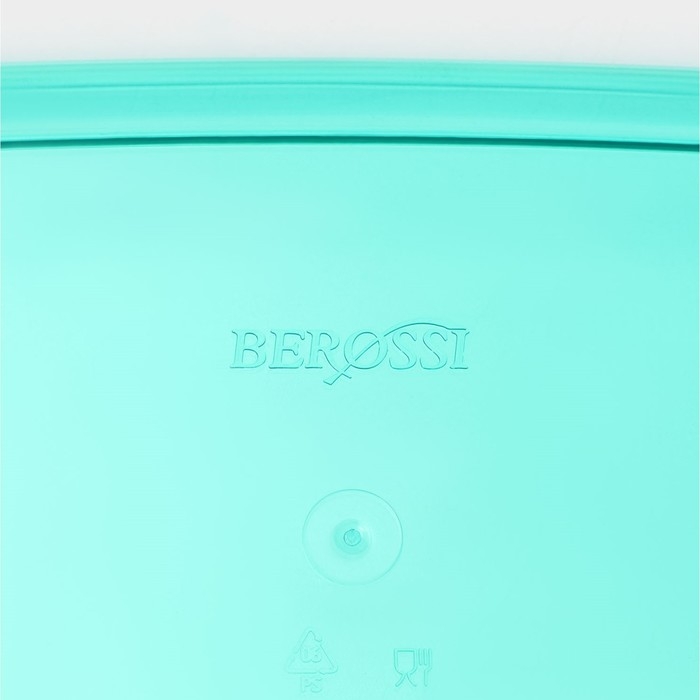 Хлебница «Fresh», 23,5×14×10 см, цвет мятный-полупрозрачный