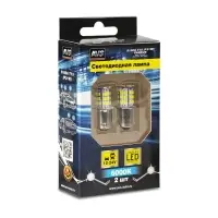 S100A T15/белый/(BA15S) CANBUS 78SMD 3014, 10-30V, 1 contact, коробка 2 шт.