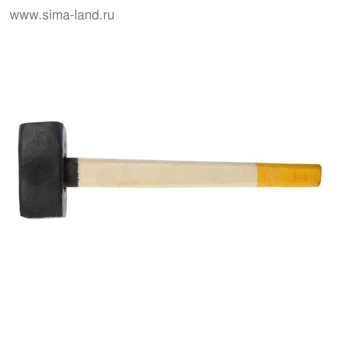 Кувалда кованая ЛОМ, 5 кг, деревянная рукоятка Кувалда кованая ЛОМ, 5 кг, деревянная рукоятка