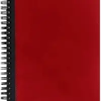 Ежедневник Notera Maxi, недатированный, красный