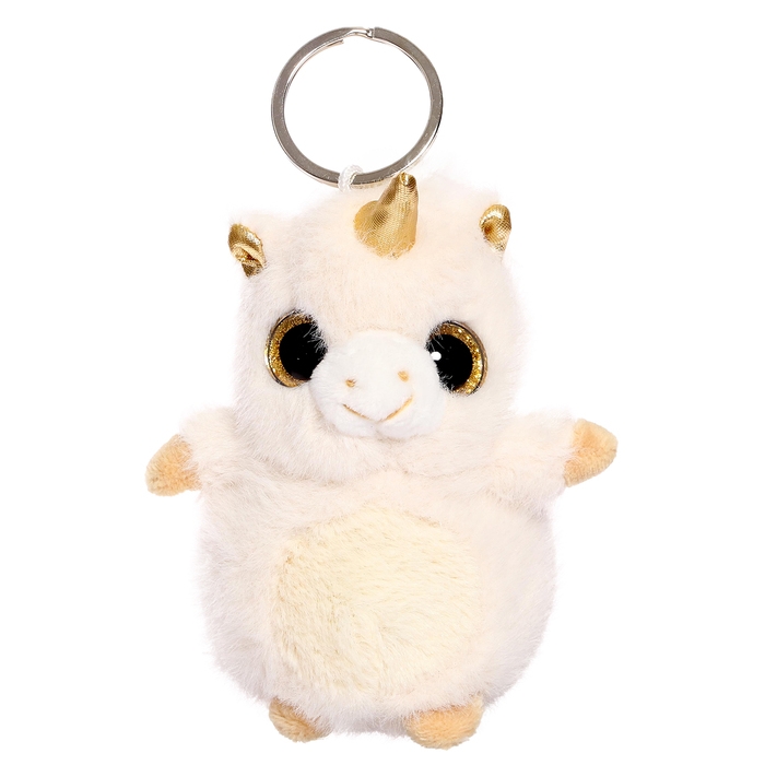 Мягкая игрушка «Единорожка», цвет золотой, 12 см Мягкая игрушка «Единорожка», цвет золотой, 12 см