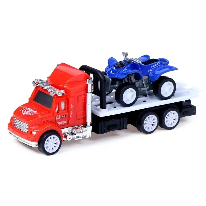 Грузовик инерционный &laquo;Эвакуатор&raquo; с квадроциклом, МИКС