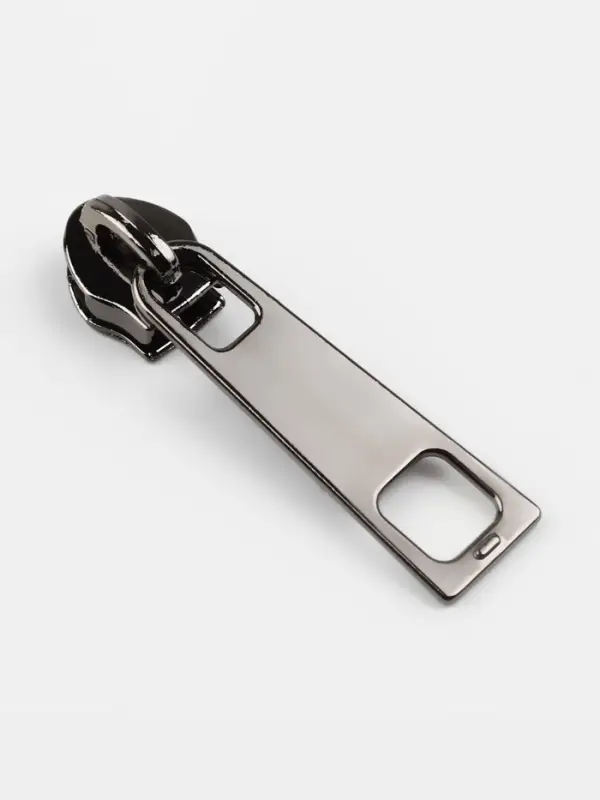 Бегунок галантерейный для молнии &laquo;Спираль&raquo;, №5, 10 шт., цвет чёрный никель