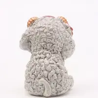 Фигурка декоративная &laquo;Барашек сидит&raquo;, 7&times;5&times;5 см, серая