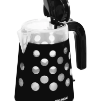 Чайник HYK-G2012 1,7л 2000Вт черный (пластик)