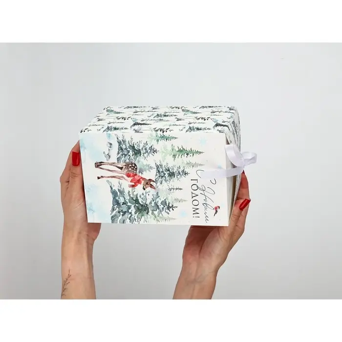 Набор подарочных коробок &laquo;Время чудес&raquo; , 3 шт , 12 х 12 х 18 см