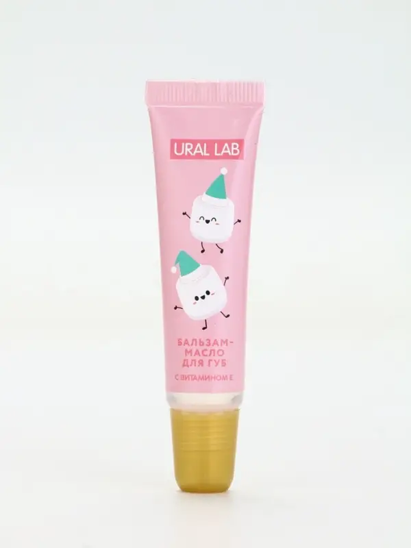 Бальзам-масло для губ, аромат маршмеллоу, 10 г, URAL LAB Бальзам-масло для губ, аромат маршмеллоу, 10 г, URAL LAB