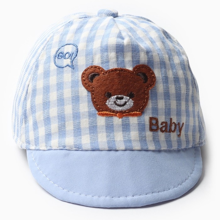 Кепка детская MINAKU Кепка детская MINAKU "Baby" голубой, р-р 48