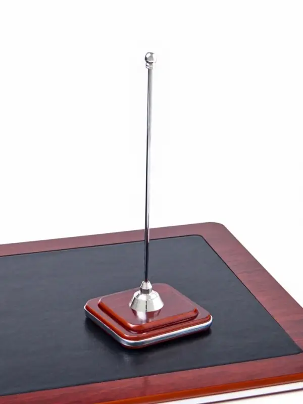 Набор настольный 7 в1 (карандашница, подставка для ручек, визитница, часы Д-009, этажерка, нож, подставка)