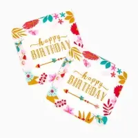 Салфетки бумажные &laquo;Happy birthday&raquo;, 33&times;33 см, 20 шт.