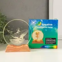 Сувенир стекло свет "Диск. Девочка и кит" 5хLED d=10 см, USB 10х4х11,4 см Сувенир стекло свет "Диск. Девочка и кит" 5хLED d=10 см, USB 10х4х11,4 см
