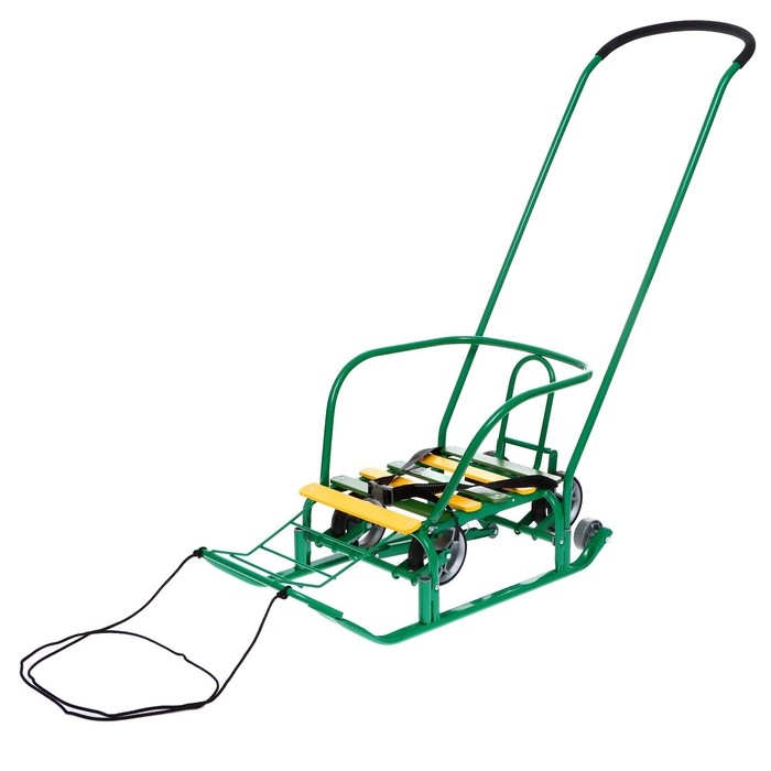 Санки «Тимка 3К универсал», цвет зелёный Санки «Тимка 3К универсал», цвет зелёный