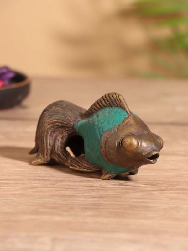 Сувенир бронза "Рыбка" 11х5х5 см