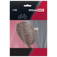 Цепь Dream Bike 1/2x1/8x114L, 1 скорость, 114 звеньев, с замком