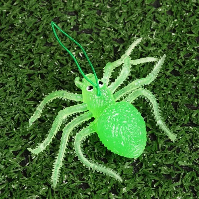 Светящаяся декоративная подвеска  Светящаяся декоративная подвеска "Паук", 6 × 2.5 см