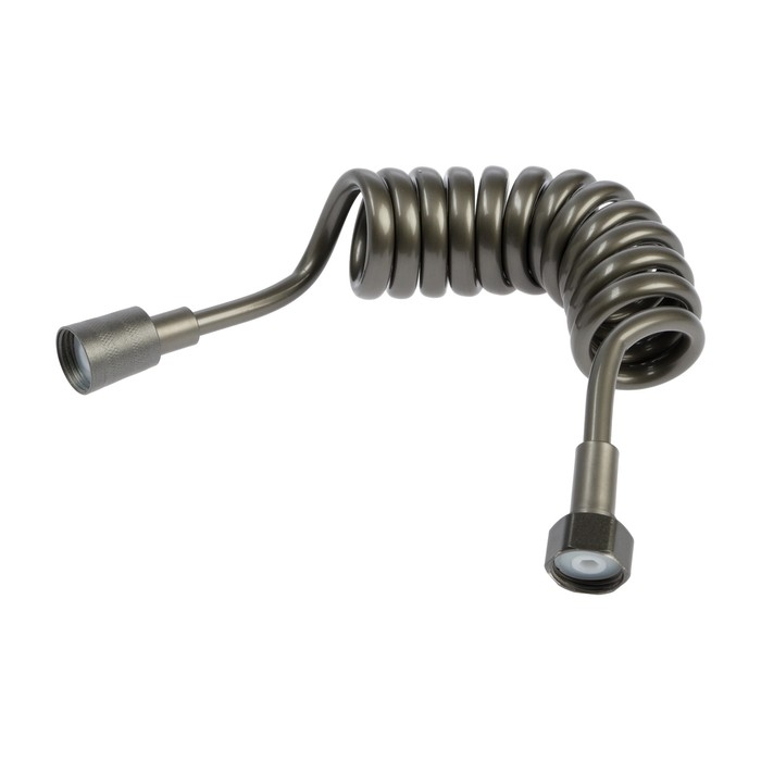 Шланг для гигиенической лейки ZEIN 4166, 1/2‘‘, ПВХ, 150 см, спиральный, серый Шланг для гигиенической лейки ZEIN 4166, 1/2‘‘, ПВХ, 150 см, спиральный, серый