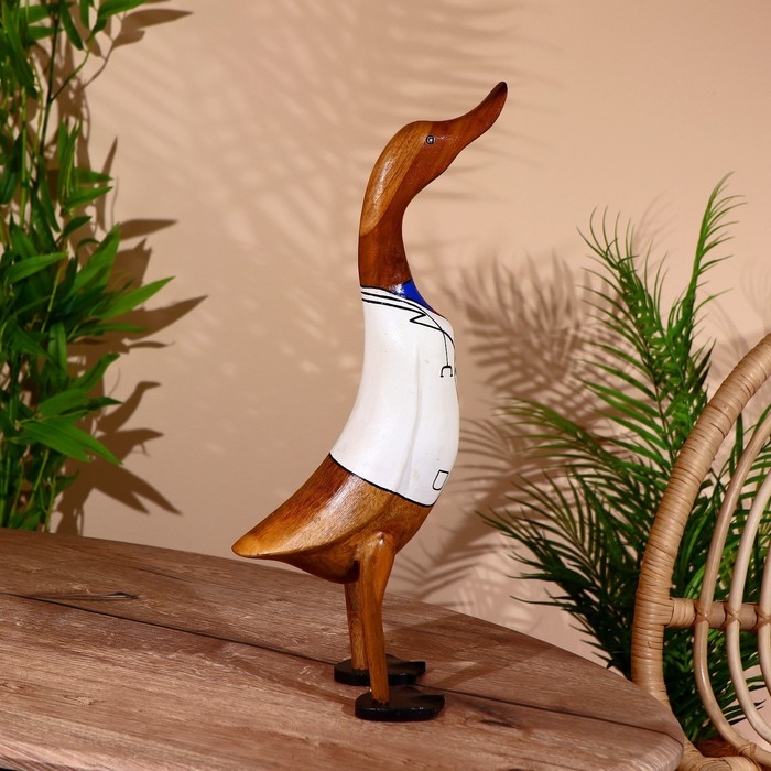 Сувенир Сувенир "Утка-доктор" дерево 45 см
