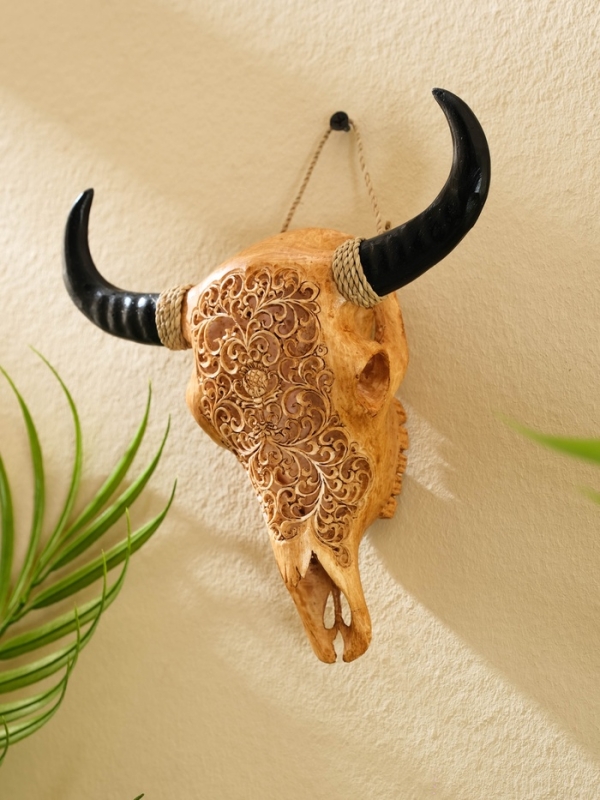 Сувенир интерьерный Сувенир интерьерный "Череп буйвола" полирезин, 15х16х7 см