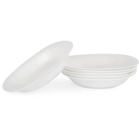 Тарелка суповая КАРИН БЕЛЫЙ 21см 24шт/уп (N6802/L5406)