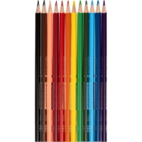 Карандаши цветные Deli Color Emotion EC00200 3-гран. липа 12цв/наб