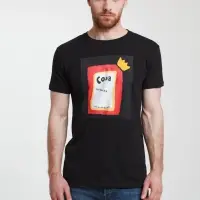 Футболка «Сода», черная, размер S