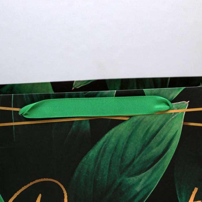 Пакет подарочный ламинированный горизонтальный, упаковка, &laquo;Present for you&raquo;, ML 27 х 23 х 11,5 см