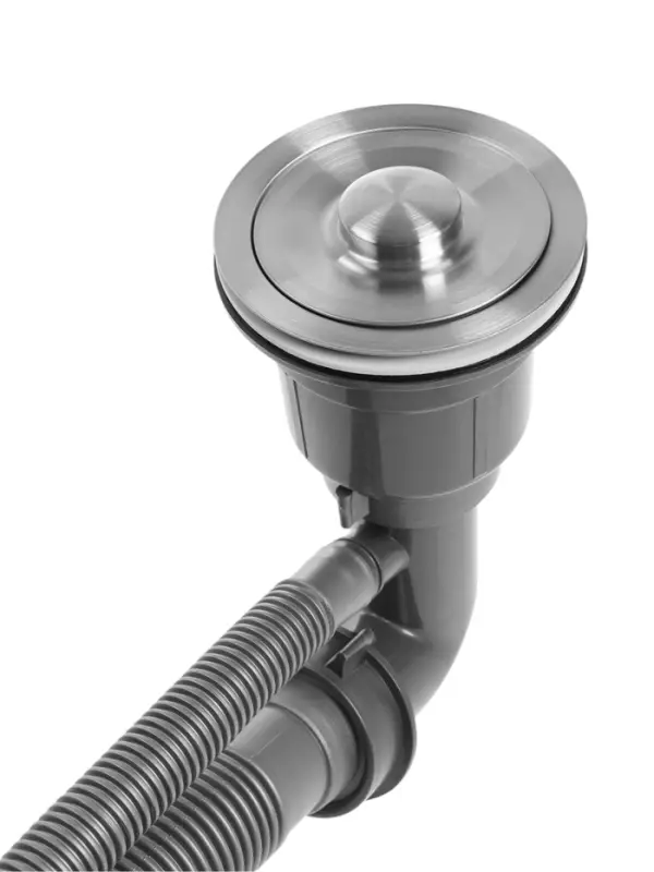 AF95050DA (Кухонная мойка премиум-класса 50*50 из нержавеющей стали.Декор.Сатин)