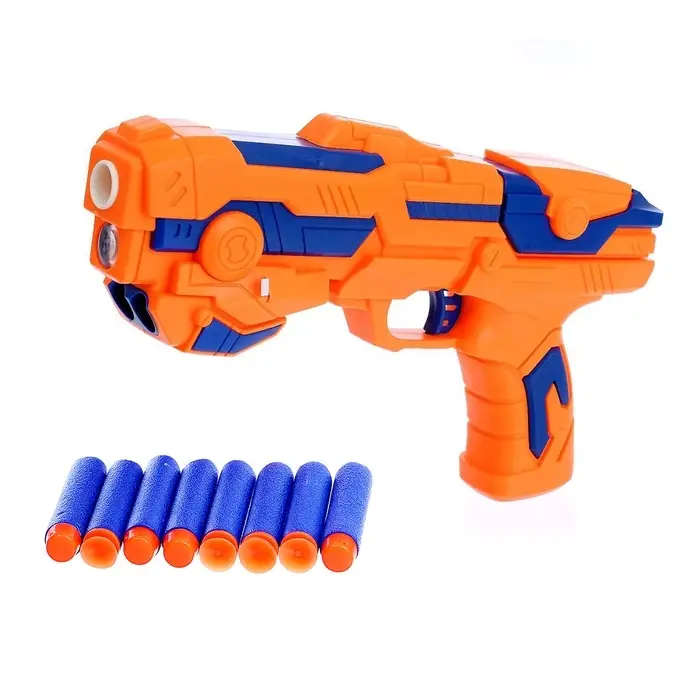 Пистолет &laquo;Звёздный мститель&raquo;, стреляет мягкими пулями, МИКС