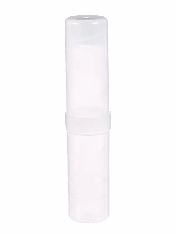 Пенал - тубус пластиковый Calligrata, 40&times;195 мм, Cristal