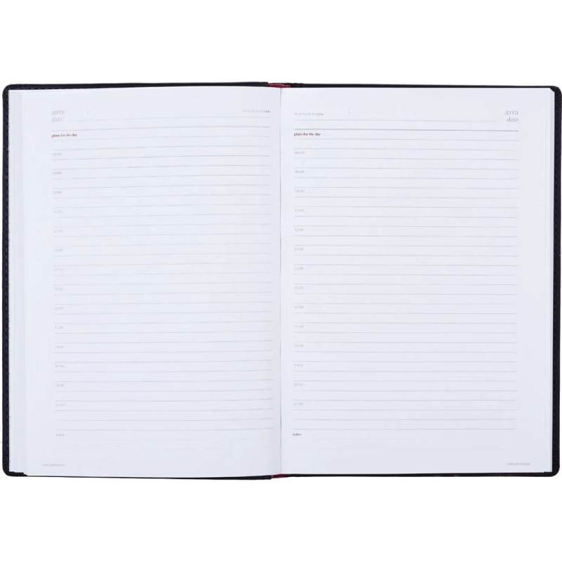 Ежедневник недатированный А5+, 136л, VELVET темно-синий navy  3-115/16