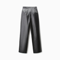 Брюки женские (экокожа) MINAKU: Eco leather цвет черный, р-р 46