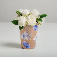 Стакан для цветов &laquo;Цветы&raquo;, 350 мл