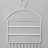 Органайзер для украшений &laquo;QF. Вешалка&raquo;, 28&times;6.7&times;36 см, белый