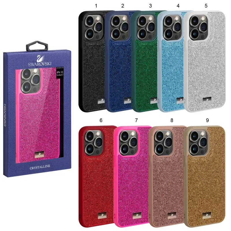 Чехол iPhone 13 Pro Max Swarovski LC