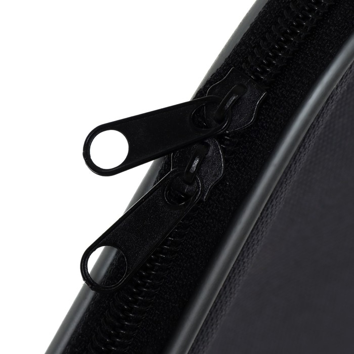 Папка для чертежей и рисунков А2, 640 х 470 х 50 мм, с ручками, текстильная, ПДМ-5, Calligrata серая