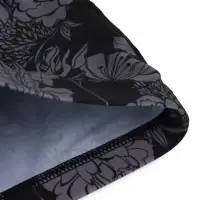 Шапочка для плавания взрослая ONLYTOP Flowers, тканевая, обхват 54-60 см