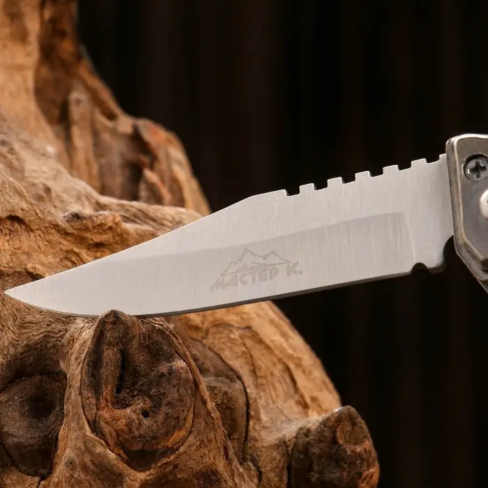 УЦЕНКА Нож выкидной «Тигр» 19.4 см, клинок 88 мм/1 мм УЦЕНКА Нож выкидной «Тигр» 19.4 см, клинок 88 мм/1 мм